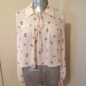 Forever 21 Hi/Lo Crop Top S